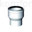 Kép 2/2 - Almeva LIK koncentrikus bővítő idom 60/100-80/125 mm PPH/PPH