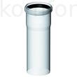 Kép 2/2 - Almeva STARR szimpla falú füstcső 1 m 80 mm PPH