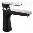 Kép 1/2 - Mosdó csaptelep fekete-króm Ferro Algeo Square Black Chrome BAQ2BLC