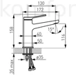 Kép 2/3 - Mosdó Csaptelep Ferro Stratos BSC2