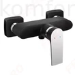Kép 1/2 - Zuhany csaptelep fekete-króm Ferro Algeo Square Black Chrome BAQ7BLC