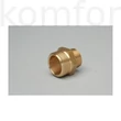 Kép 1/2 - Réz idom menetes réz közcsavar szűkített 3/4"-1/2" NÁ