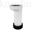 Kép 1/2 - Wc alkatrész Wc bekötő 20 cm-es eltolással, hosszú Styron STY 530-20-H