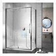Kép 1/3 - Zuhanykabin 100x80x190 szögletes Aquatrend Pivot EXC 12-108