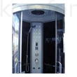 Kép 2/4 - Zuhanykabin 100x100x215 fekete Aqualife hidromasszázs zuhanykabin Brill 8810A