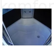 Kép 3/4 - Zuhanykabin 100x100x215 fekete Aqualife hidromasszázs zuhanykabin Brill 8810A