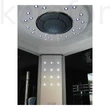 Kép 4/4 - Zuhanykabin 100x100x215 fekete Aqualife hidromasszázs zuhanykabin Brill 8810A