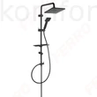 Kép 1/3 - Zuhanyszett esőztető funkcióval Ferro Squerto Lux Black NP24-BL
