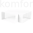 Kép 1/2 - VENTS 5251 90°-os vízszintes könyök laposcsatornához 55 x 110 mm