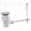 Kép 1/2 - Leeresztő szett 5/4" automata kiemelőrúddal Ferro K39TW