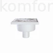 Kép 1/2 - Zuhanytálca szifon 32 mm 10X10 rozsdamentes STY-509-RM