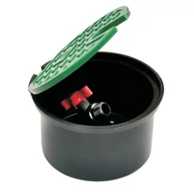 Öntözőrendszer fedeles doboz fém csappal 3/4" Irritec Öntözőrendszer fedeles doboz fém csappal 3/4" Irritec