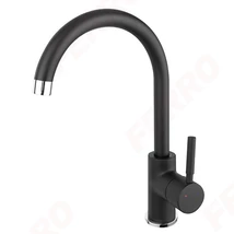 Mosogató csaptelep álló fekete Ferro Lugio Black BLG4BL Mosogató csaptelep álló fekete Ferro Lugio Black BLG4BL