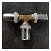 Ötrétegű cső press idom T idom 16-16-16 egál Comisa Ötrétegű cső press idom T idom 16-16-16 egál Comisa