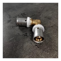 Ötrétegű cső press idom könyök 16-16 egál Comisa Ötrétegű cső press idom könyök 16-16 egál Comisa