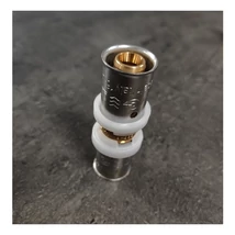 Ötrétegű cső press idom toldó 16-16 Comisa Ötrétegű cső press idom toldó 16-16 Comisa