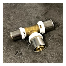 Ötrétegű cső press idom T idom szűkített 20-16-16 Ötrétegű cső press idom T idom szűkített 20-16-16