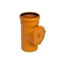 Szennyvízcső idom KG tisztító 125 műanyag csatornacső idom Szennyvízcső idom KG tisztító 125 műanyag csatornacső idom