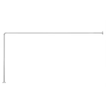 Zuhanyfüggöny tartó L 80 x 170 cm Zuhanyfüggöny tartó L 80 x 170 cm