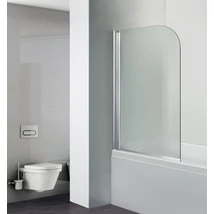 Kád paraván 75x130 átlátszó üveg, balos/jobbos Aqualife kádparaván HX-112C