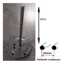 Hajdu bojler alkatrész Hajdu Aquastic, K villanybojler zárólap alaplap 1 csöves 30 cm Hajdu bojler alkatrész Hajdu Aquastic, K villanybojler zárólap alaplap 1 csöves 30 cm