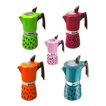 Kávéfőző GAT Coffee Show 3 személyes festett alumínium kotyogó Kávéfőző GAT Coffee Show 3 személyes festett alumínium kotyogó