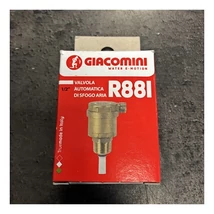 Automata légtelenítő 1/2" Giacomini légtelenítő szelep Automata légtelenítő 1/2" Giacomini légtelenítő szelep