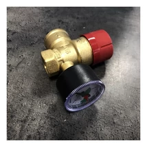 Biztonsági szelep nyomásmérővel 1/2"-2,5 bar Flamco fűtési Biztonsági szelep nyomásmérővel 1/2"-2,5 bar Flamco fűtési