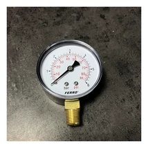 Nyomásmérő 0-6 bar alsós