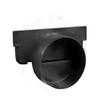 Kültéri folyóka végelem 55 mm 75 mm csonkkal