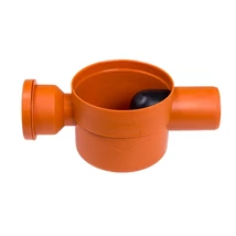 Szuez szifon kétágú lapos STY-652