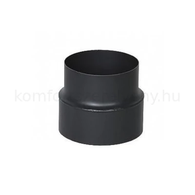 KoloTech fekete füstcső szűkítő 150-130 mm