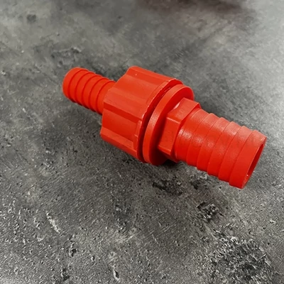 Locsoló tömlő csatlakozó kerti slag összekötő műanyag 1"-3/4"