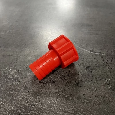 Locsoló tömlő csatlakozó kerti slag vég műanyag 1"-1"