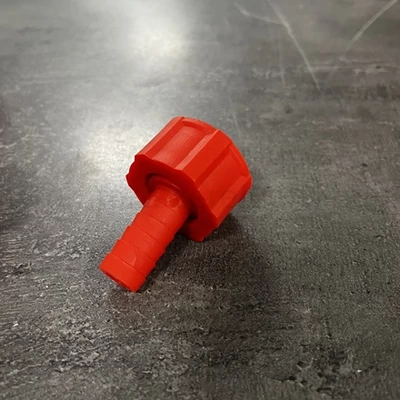 Locsoló tömlő csatlakozó kerti slag vég műanyag 3/4"-1/2"