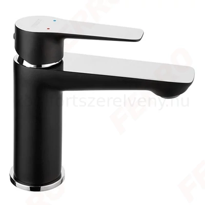 Mosdó csaptelep fekete-króm Ferro Adore Black Chrome BDR2BLC