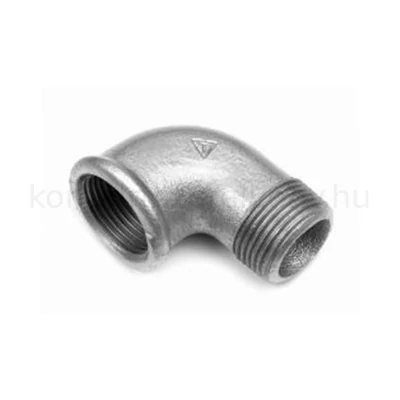 Horganyzott cső idom 90° könyök KB 5/4"