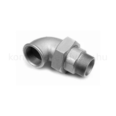 Horganyzott cső idom hollander sarok KB 1/2"