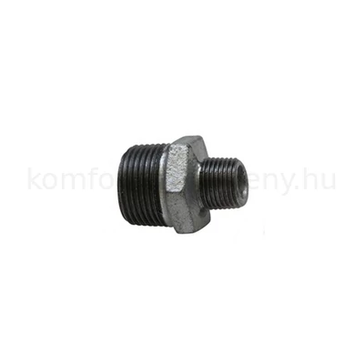 Horganyzott cső idom közcsavar szűkített  1"-1/2"