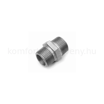 Horganyzott cső idom 3/4" közcsavar
