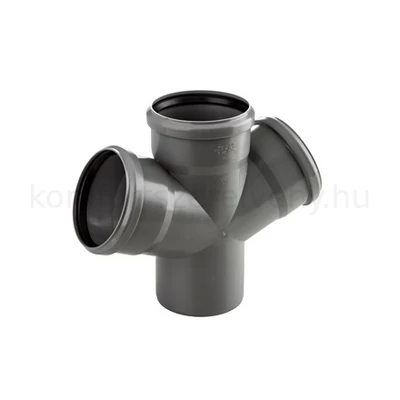 PVC cső idom PVC Y ág kettős 50-110-50