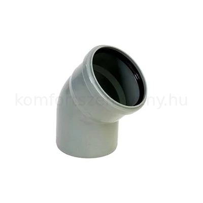 PVC cső idom PVC ív 40-45°