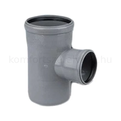 PVC cső idom PVC T idom szűkített 110-50