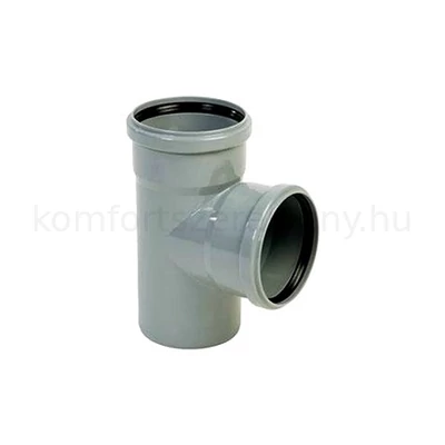 PVC cső idom PVC T idom egál 40-40