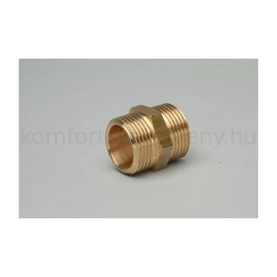 Réz idom menetes réz közcsavar hosszított 1"-45 mm NÁ