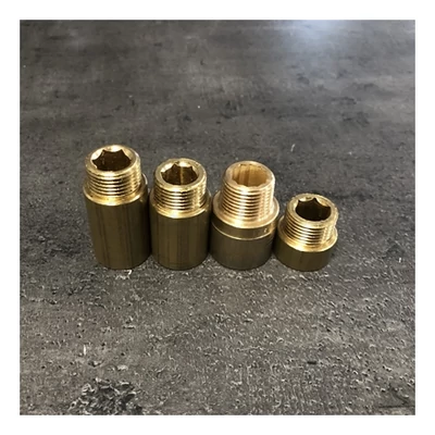 Réz idom menetes réz csaphosszabbító 3/8"-10 mm