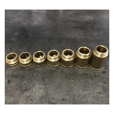 Réz idom menetes réz csaphosszabbító 1"-10 mm