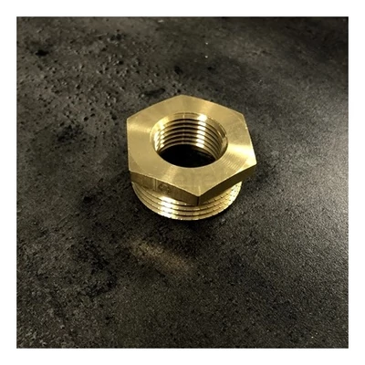 Réz idom menetes réz szűkítő 3/8"-1/4" KB