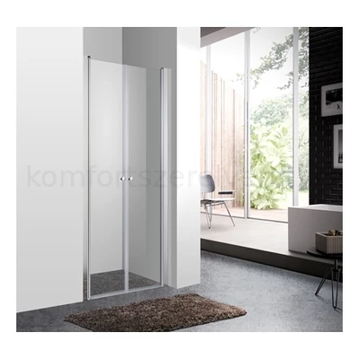 Zuhanyajtó 70x190 2 ajtós, matt üveg Aqualife HX-109T