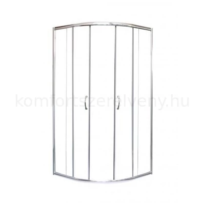 Zuhanykabin 90x90x180 íves Sanotechnik zuhanykabin PT40C